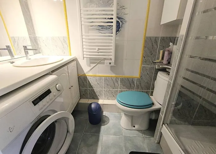 193 Cap D'Agde Residence Hameau, Quartier Falaises, Charmant Studio Avec Parking